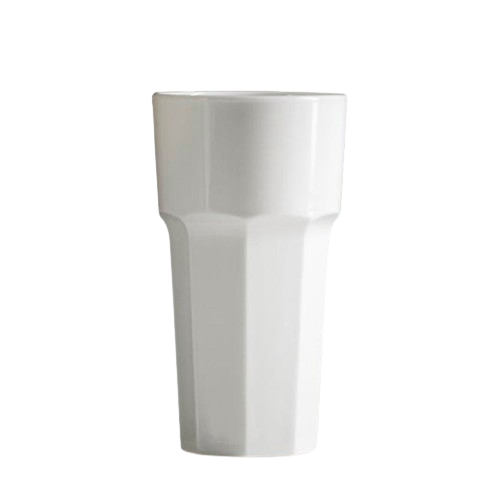 Remedy Tall white glass 340ml