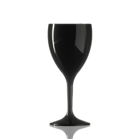 Premium Wine black glass 325ml