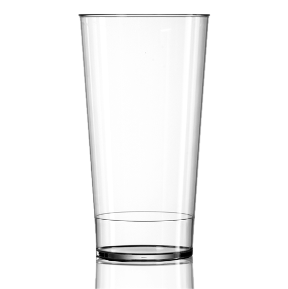 Festival cup nucleated stackable Transparent 500/570ml