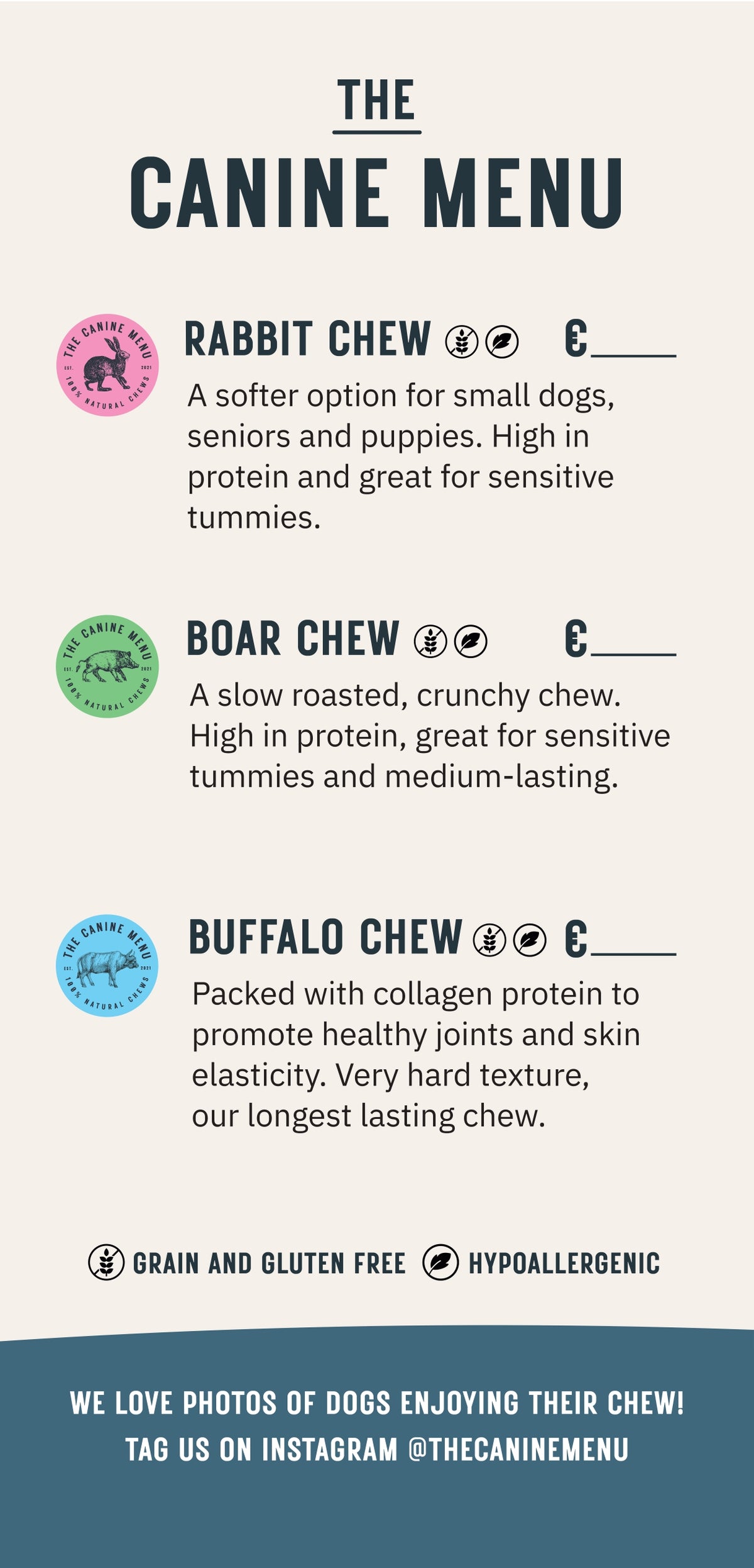 Menus 25 pack (available in ENG-FI-LT-LV-EE)