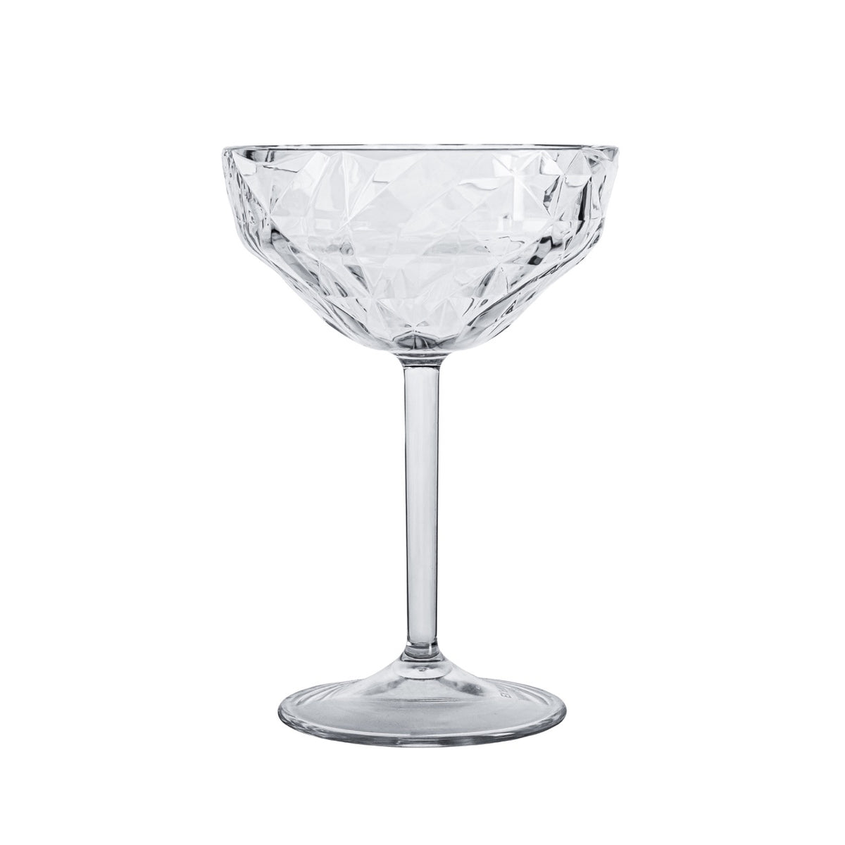 Prisma Coupe clear cocktail glass 280ml